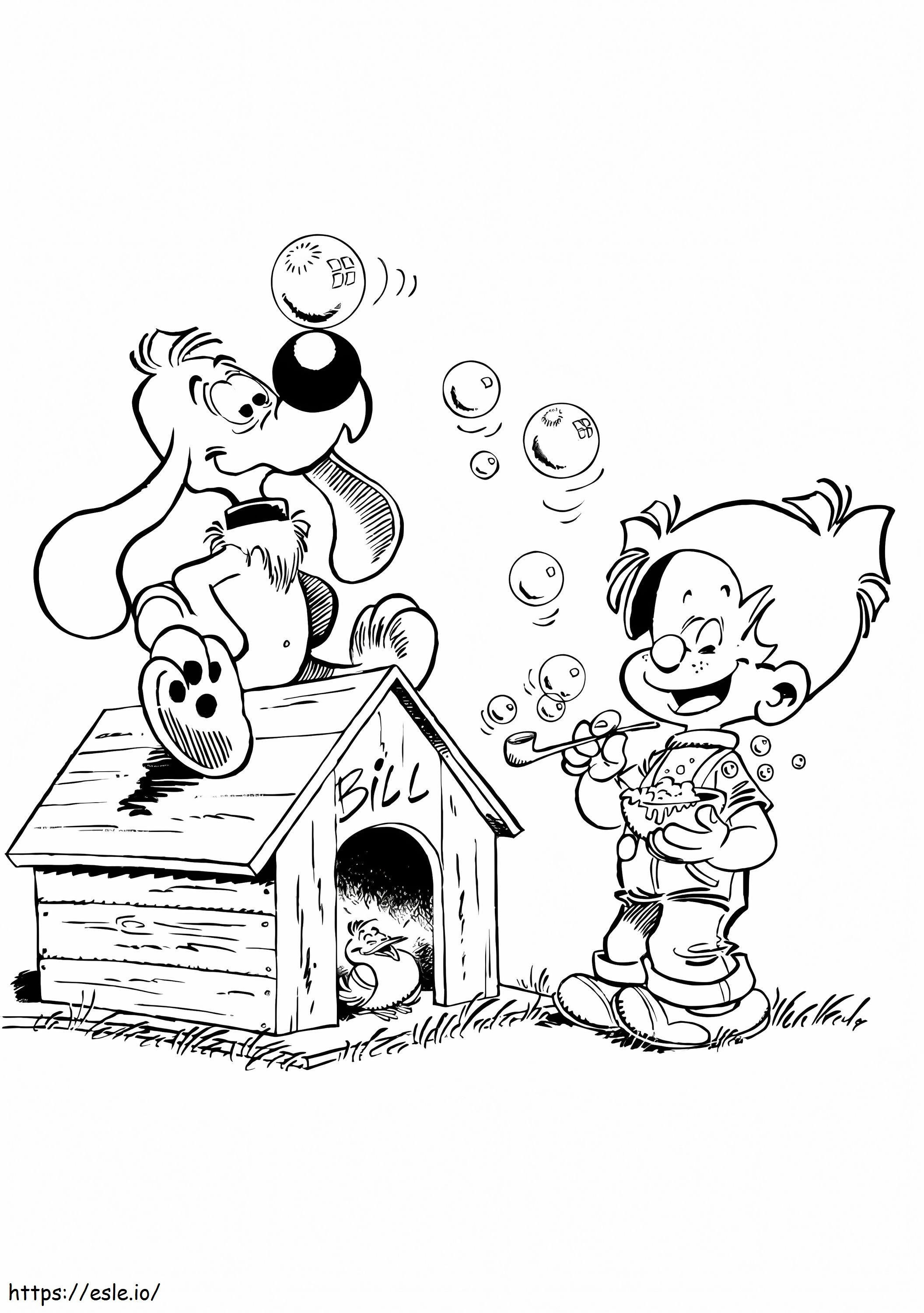 Billy And Buddy 2 coloring page