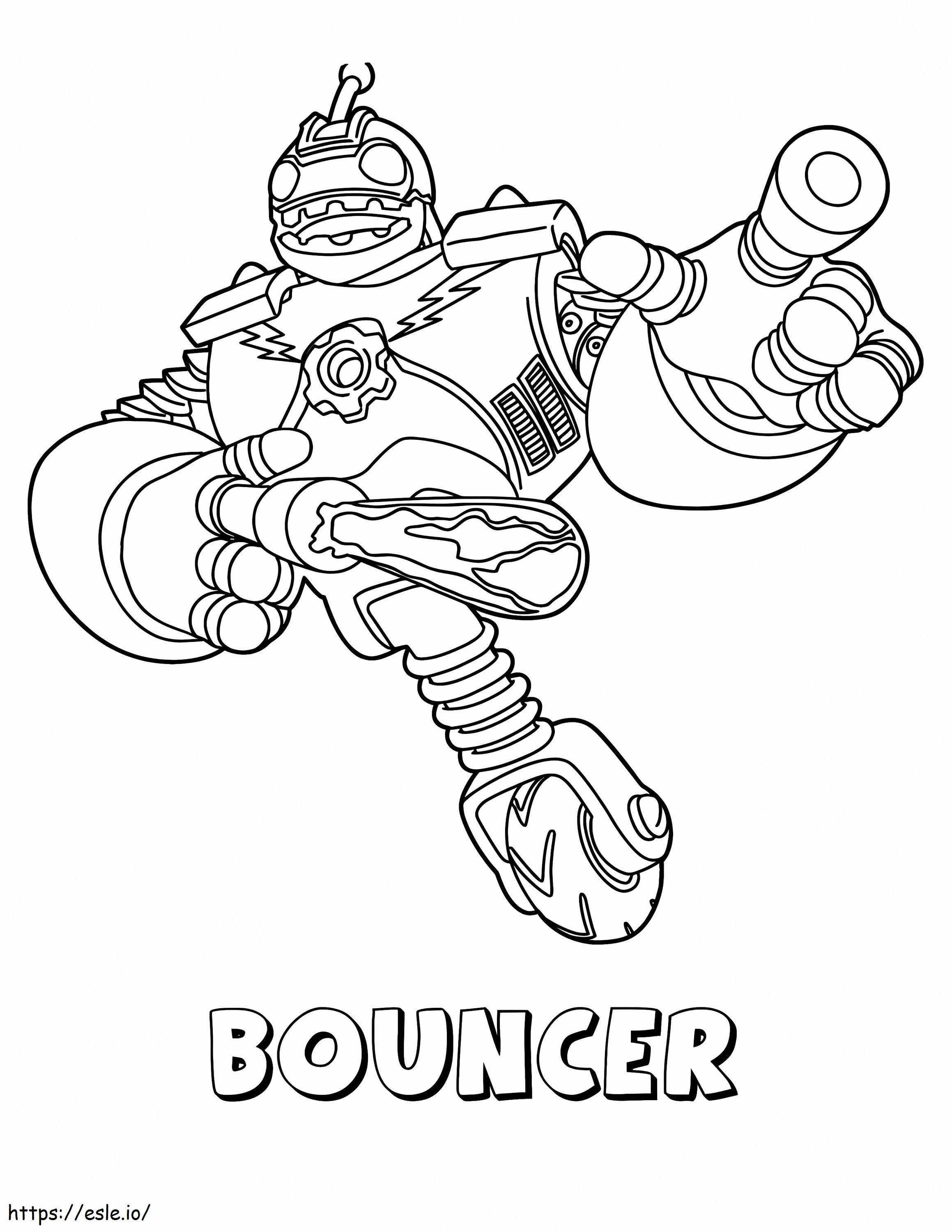 Bouncer Skylander Giantsissa värityskuva