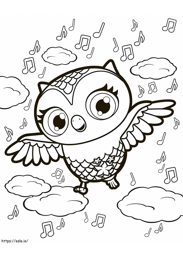 Treble From Little Charmers coloring page