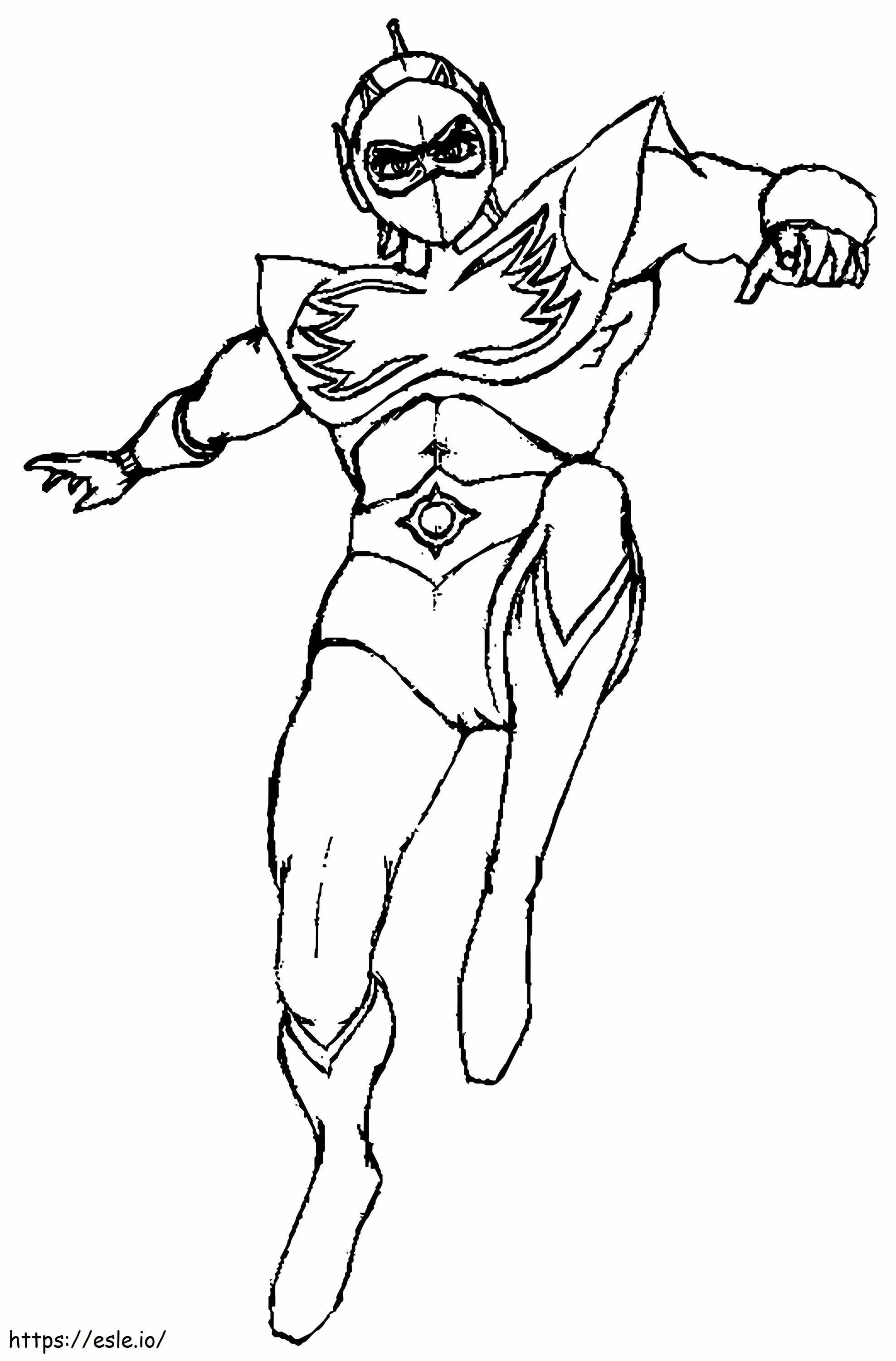 Goldorak Character coloring page