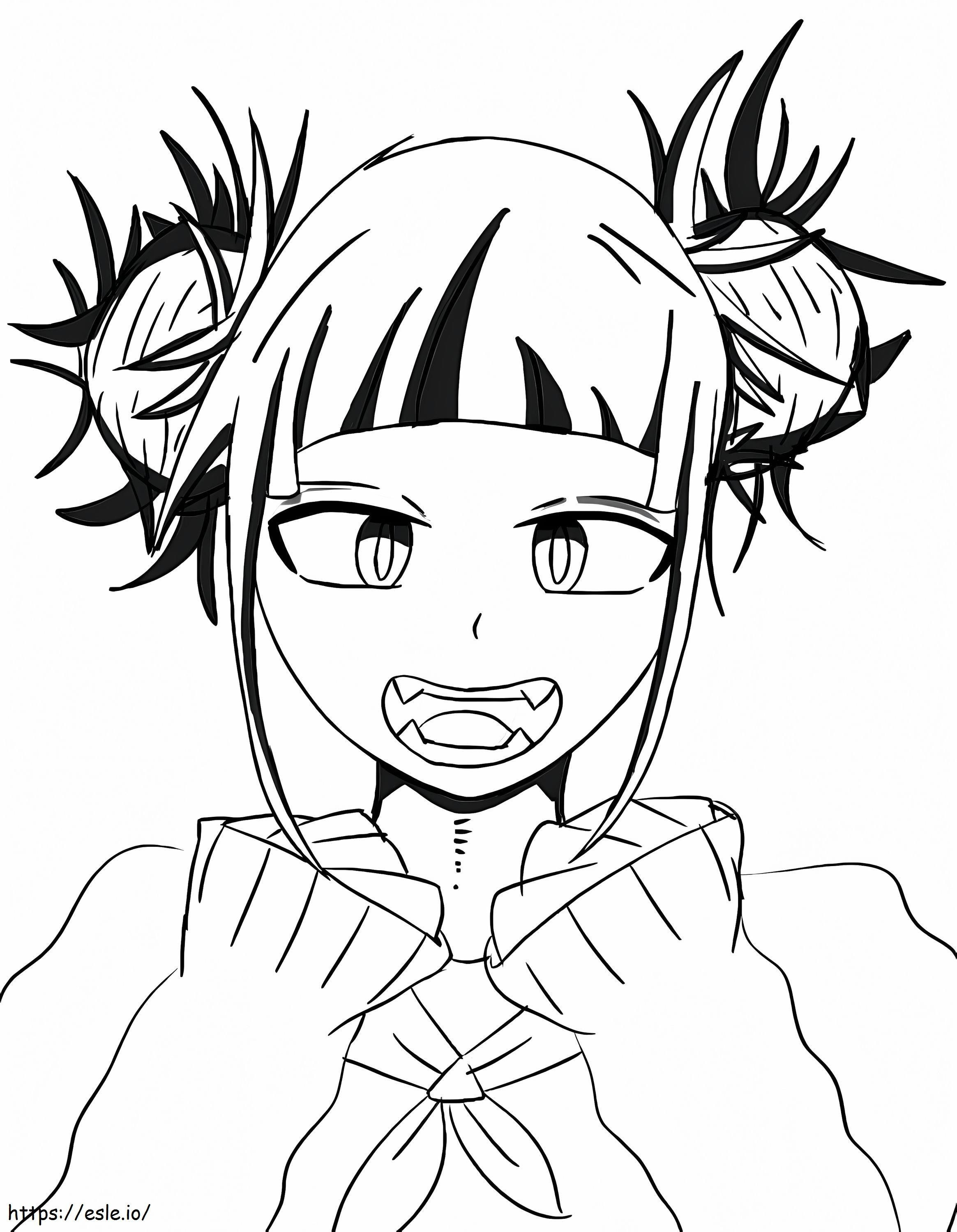 Toga Himiko 4 coloring page