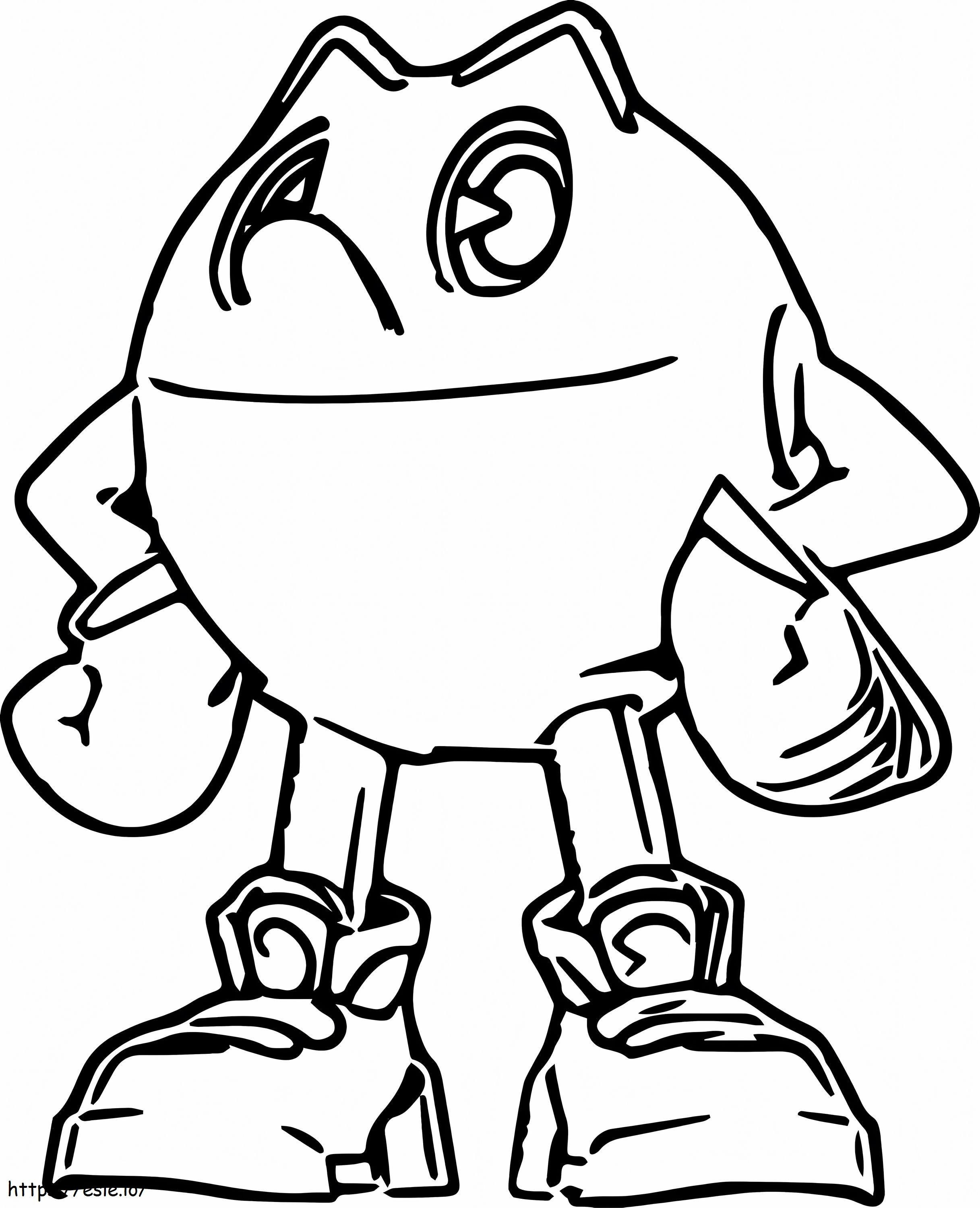 Pacman Fresco coloring page