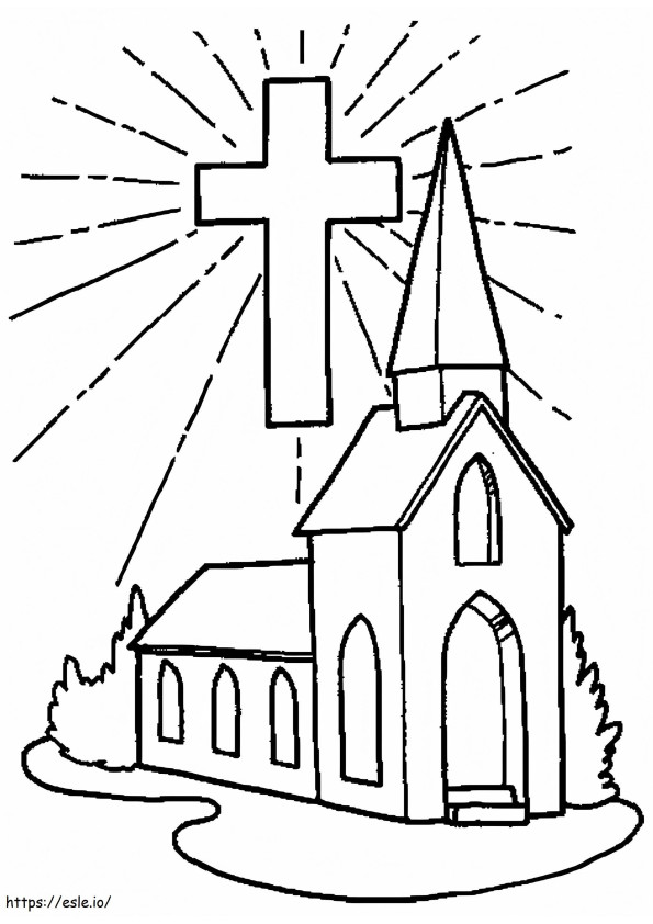 Disegno della Chiesa