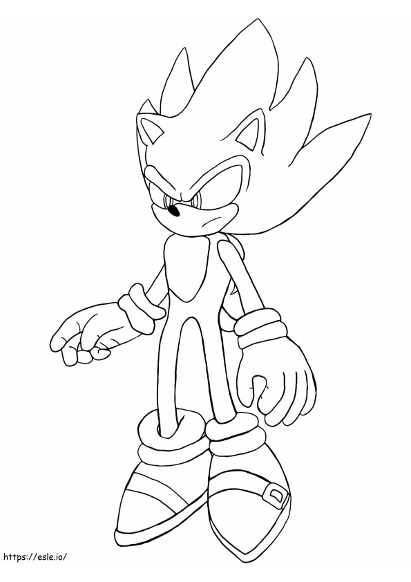 1573519600 Sonic The Hedgehog-personages kleurplaat