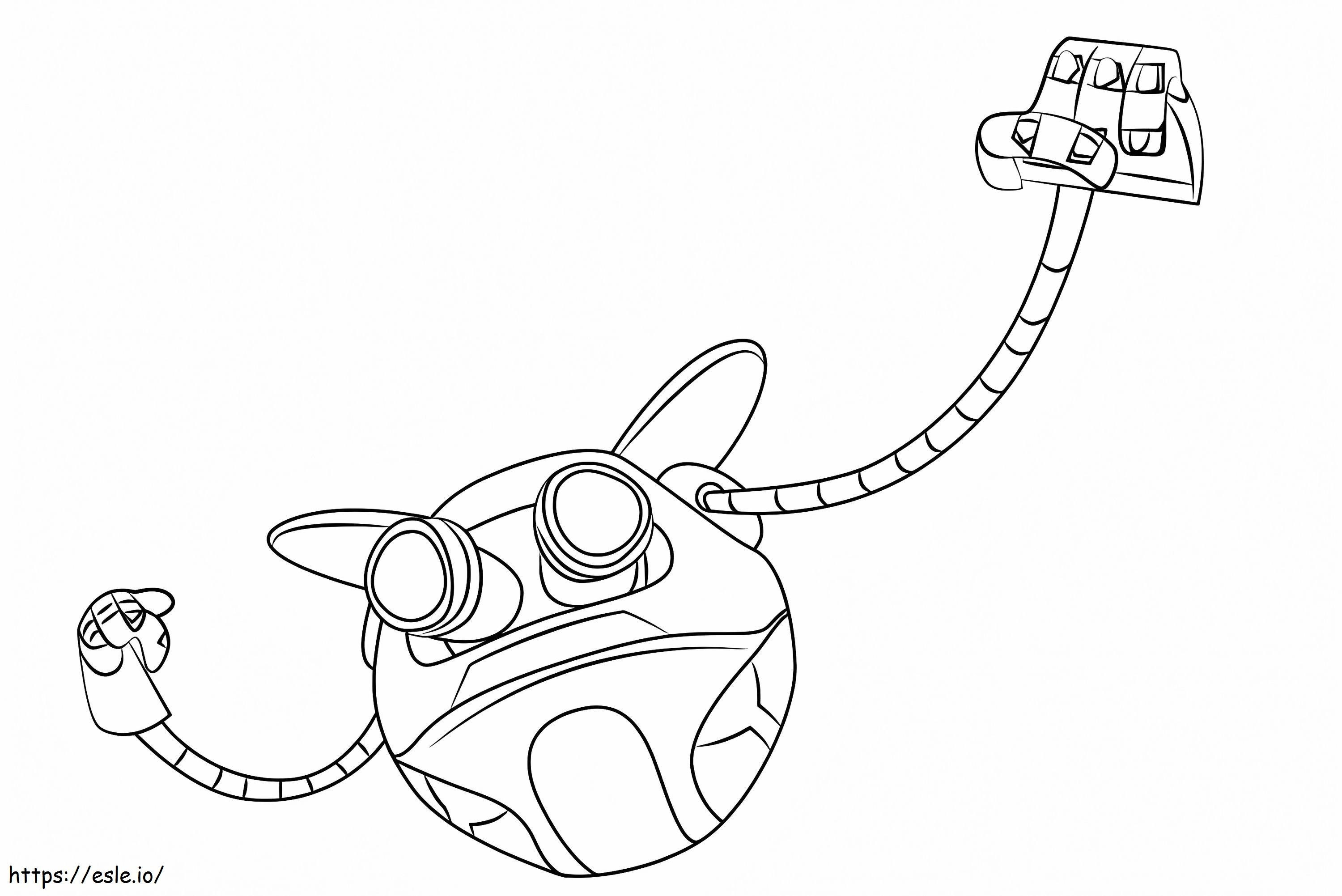 Eight Bobot Of Boboiboy coloring page