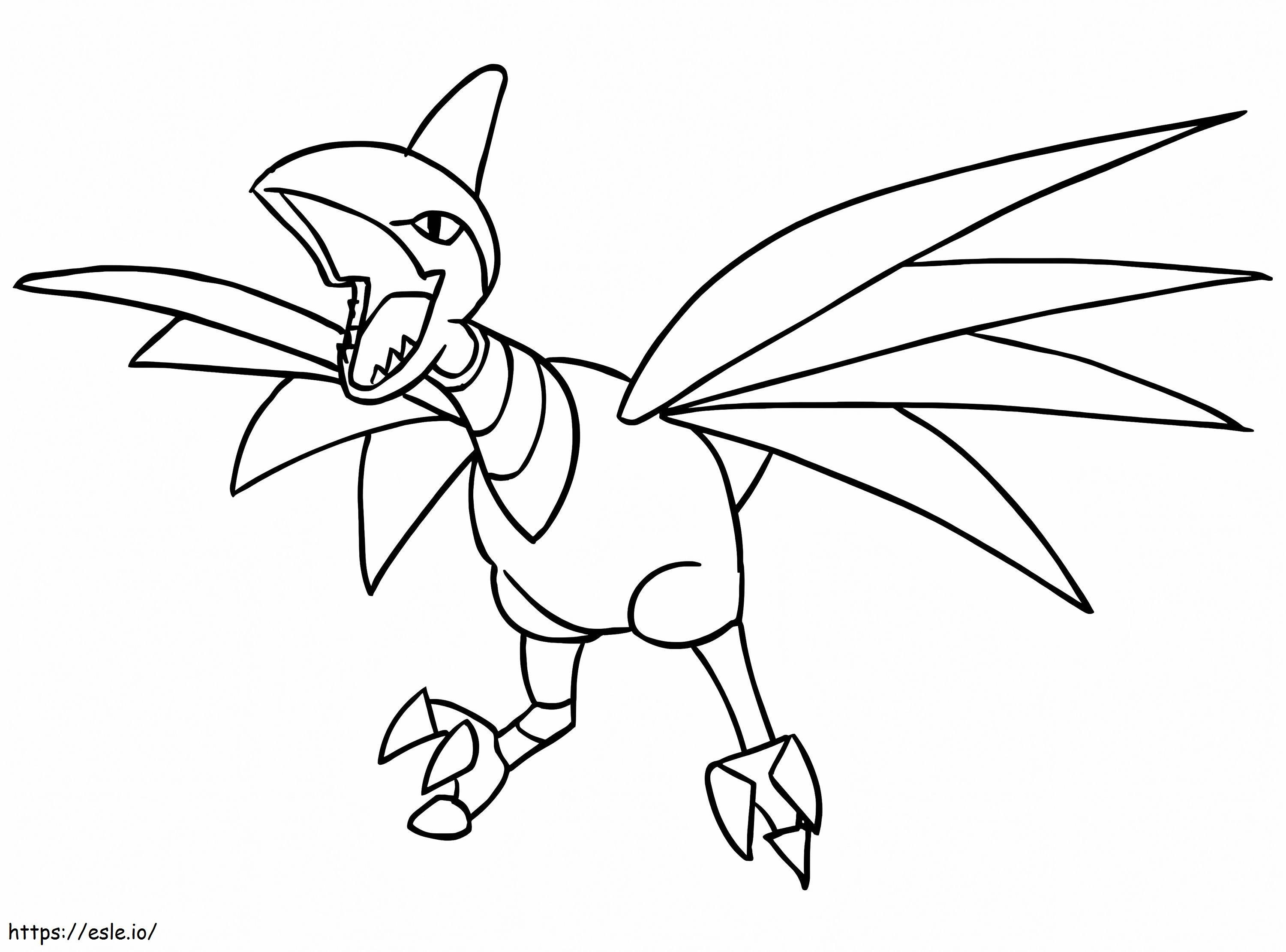 Coloriage Airmure Pokémon 2 à imprimer dessin