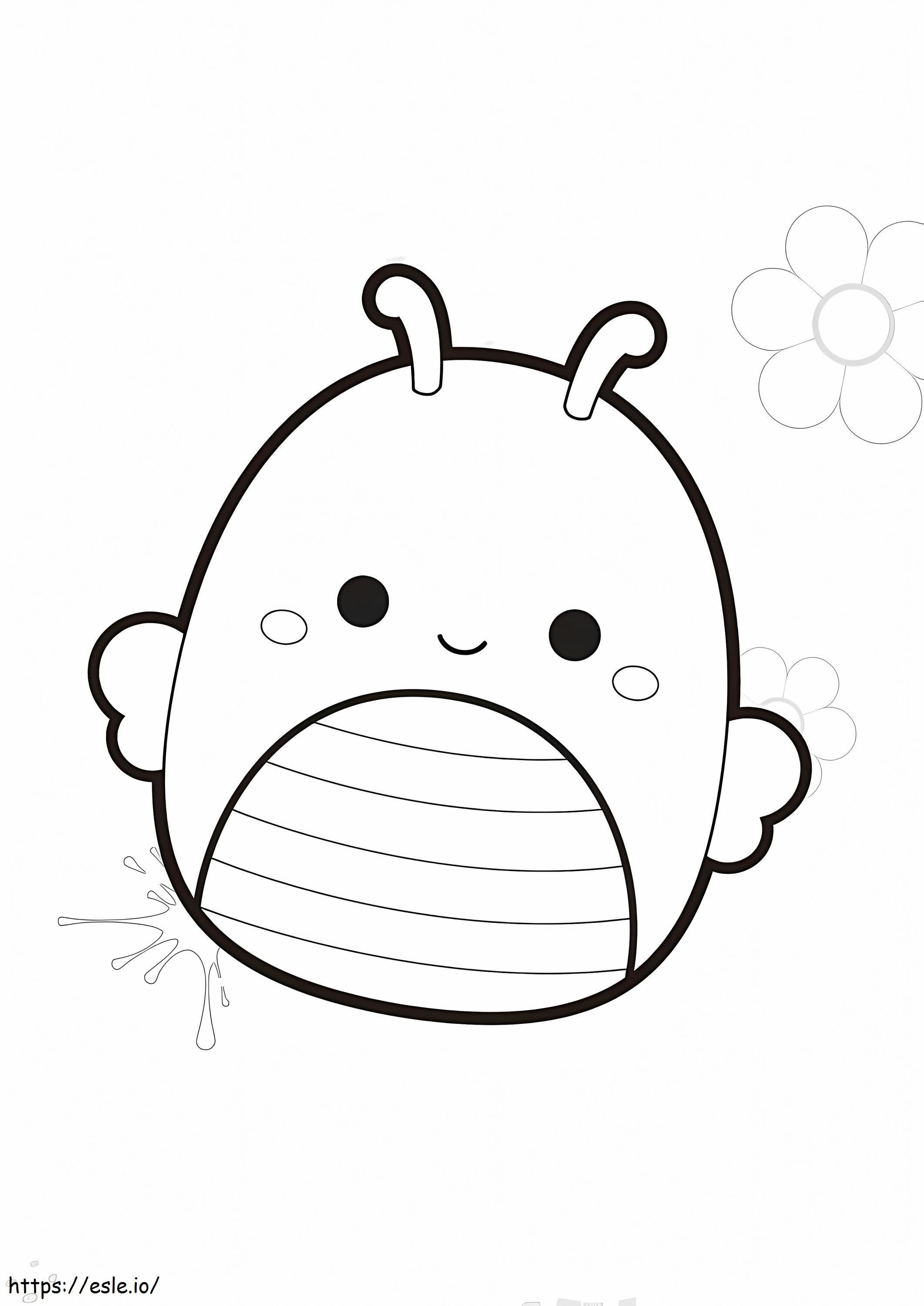 Sunny Squishmallows coloring page