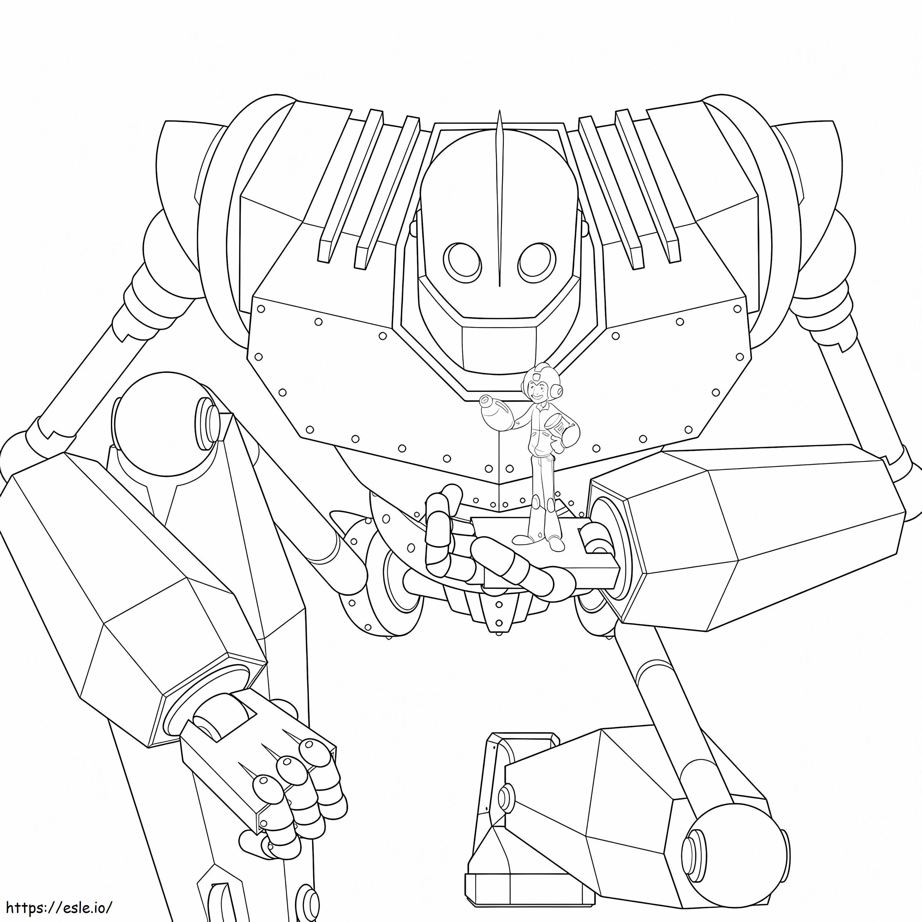 Iron Giant 3 coloring page