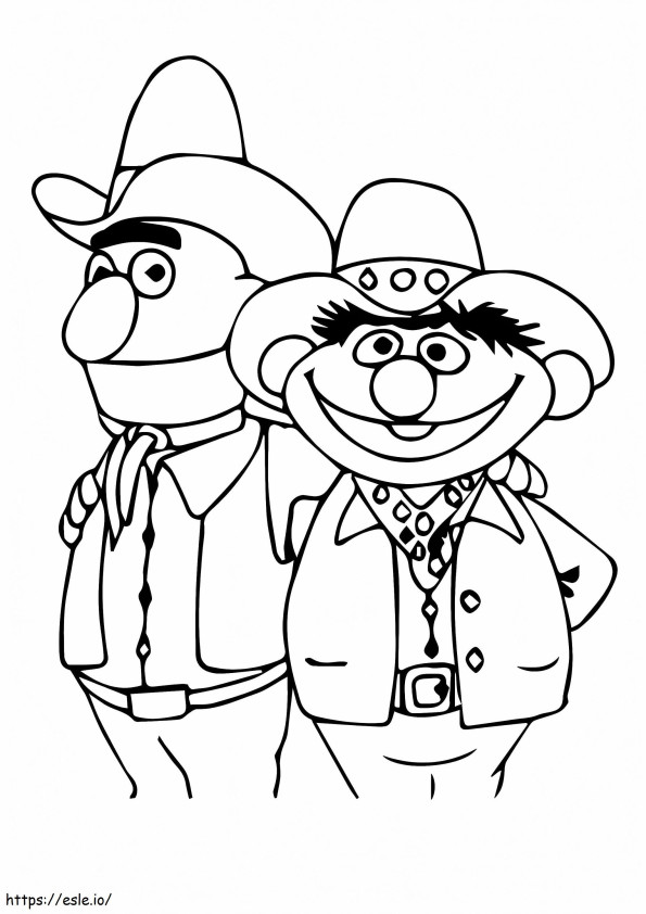 1526908685 The Top 10 Sesame Street 2 A4 coloring page