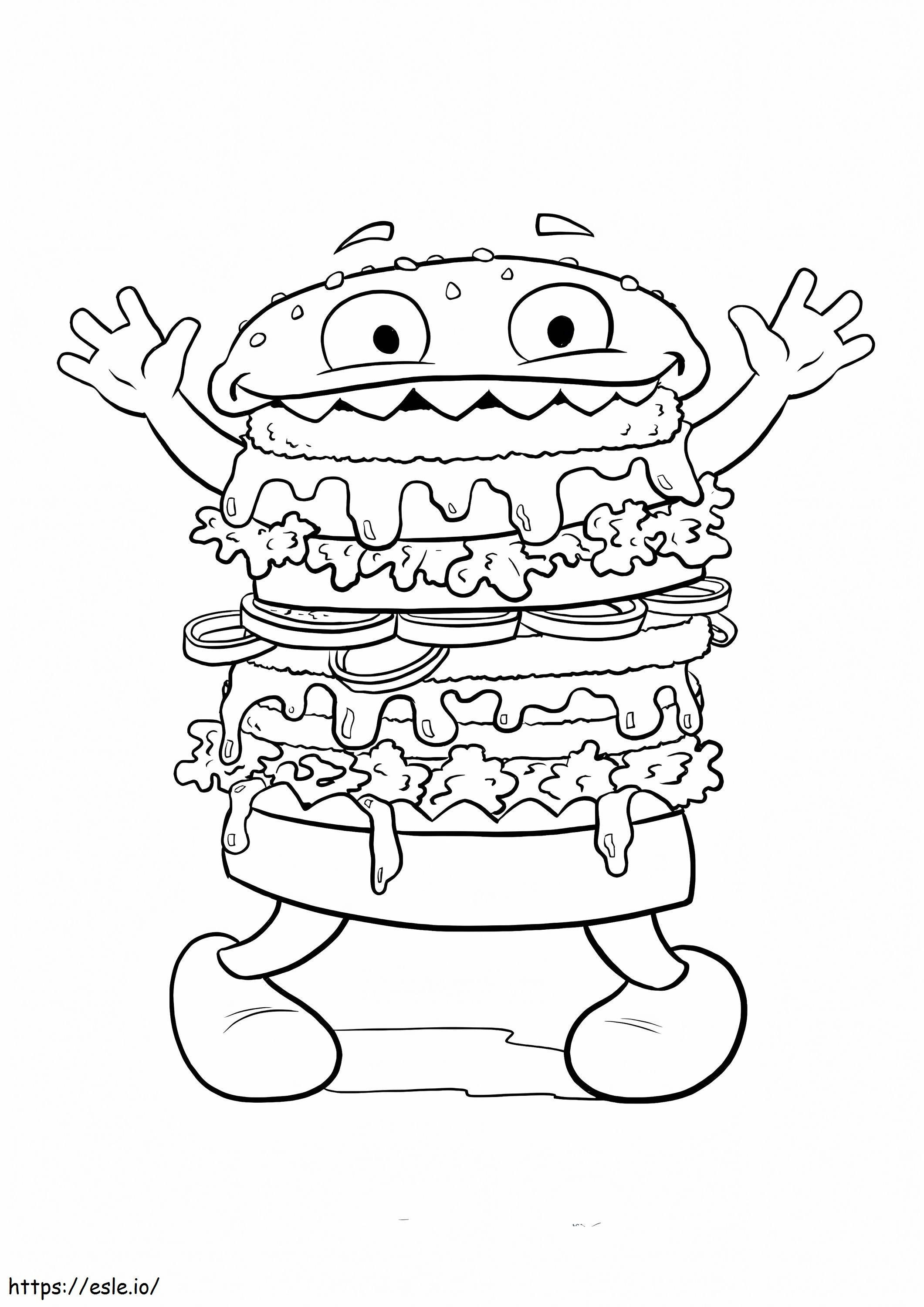 1544522658 Cute Monster Silly Monster Free Printable Silly Monster Magnificent Monsters Sketch Example Resume Color Cute Monster Free coloring page