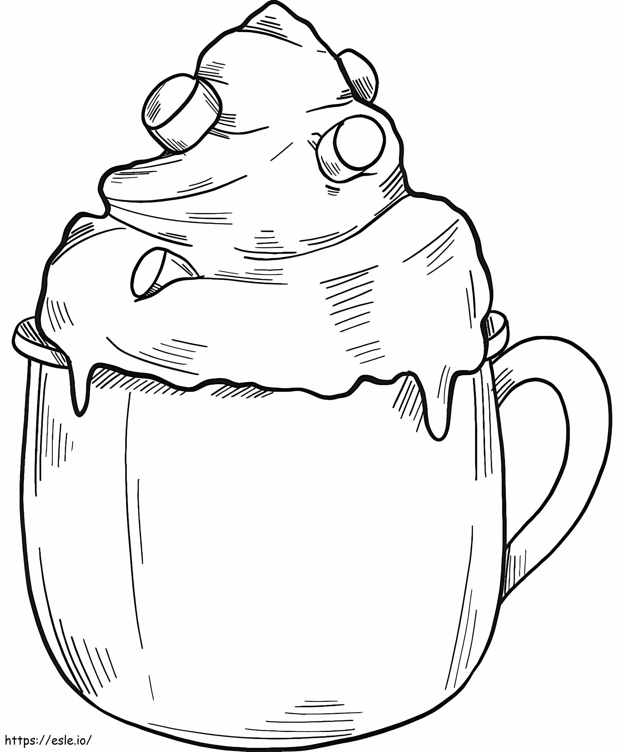 Hot Chocolate Printable coloring page
