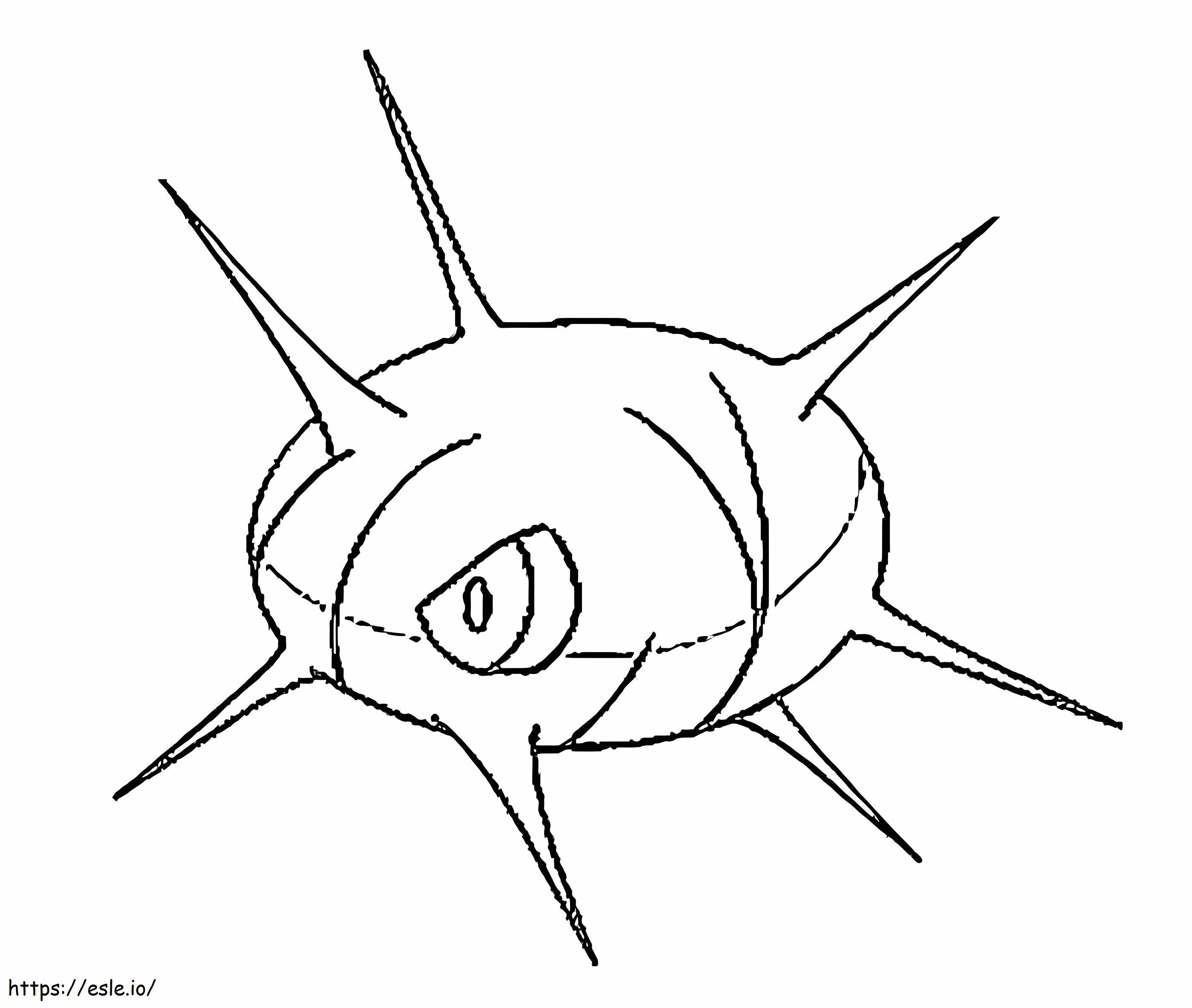 Disegno di Cascoon 3 da colorare