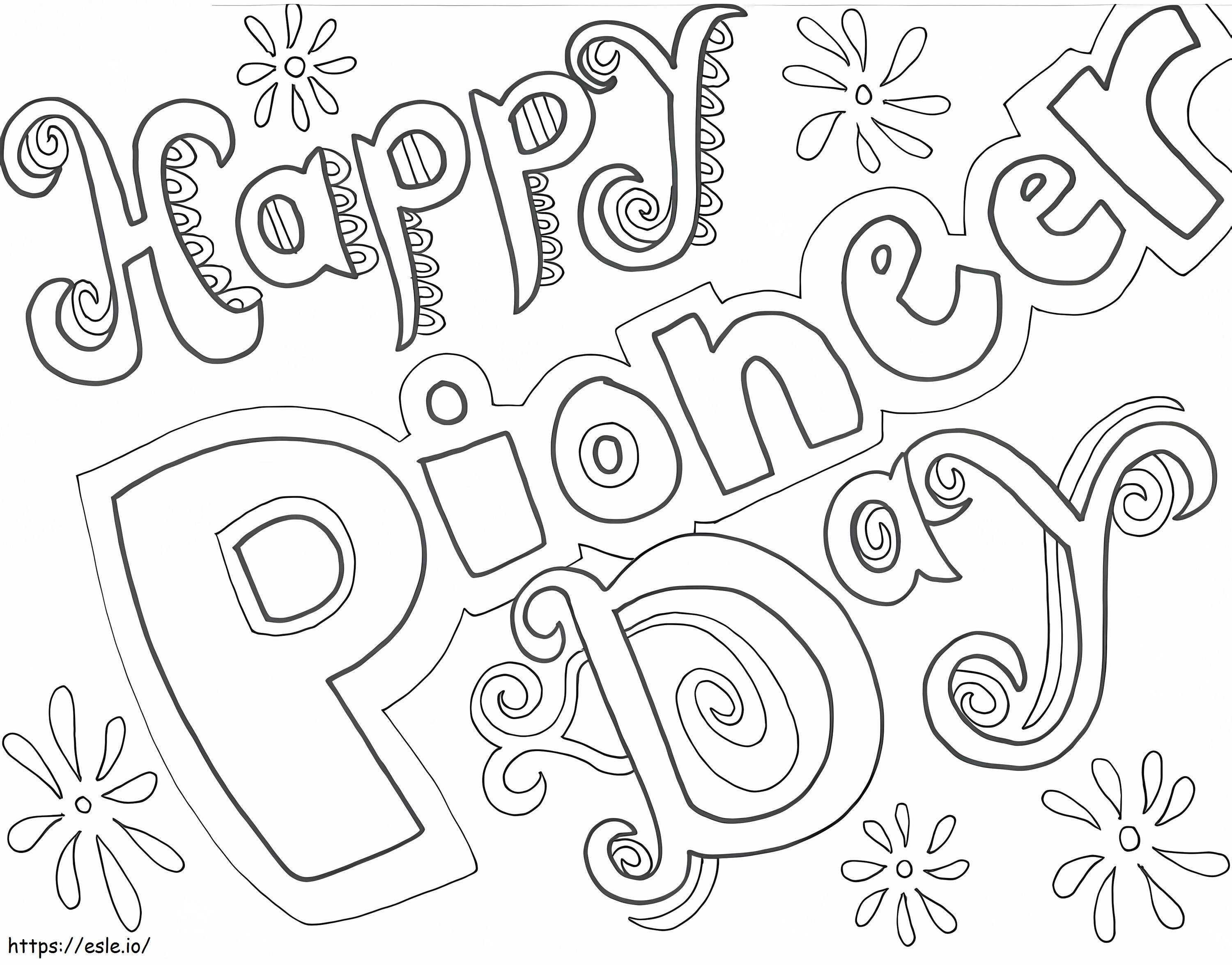 Pioneer Day 8 coloring page