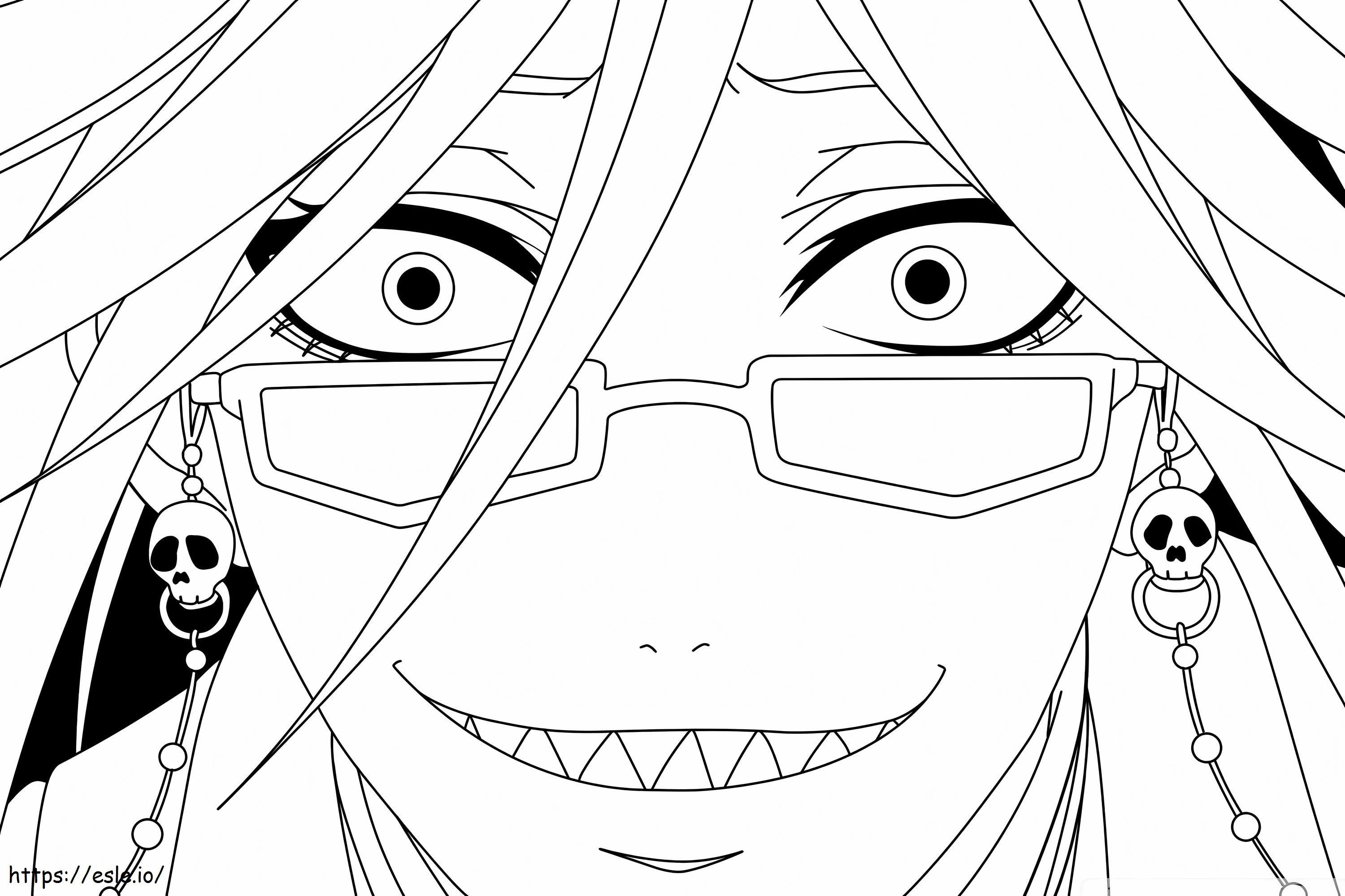 Grell Sutcliff Menyenangkan Gambar Mewarnai