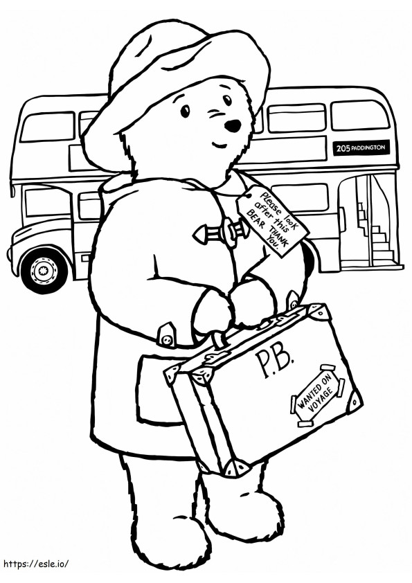 1595812422 Rzmo499 Paddington 2 Colouring Pages coloring page