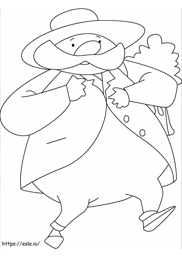 Old Giant coloring page