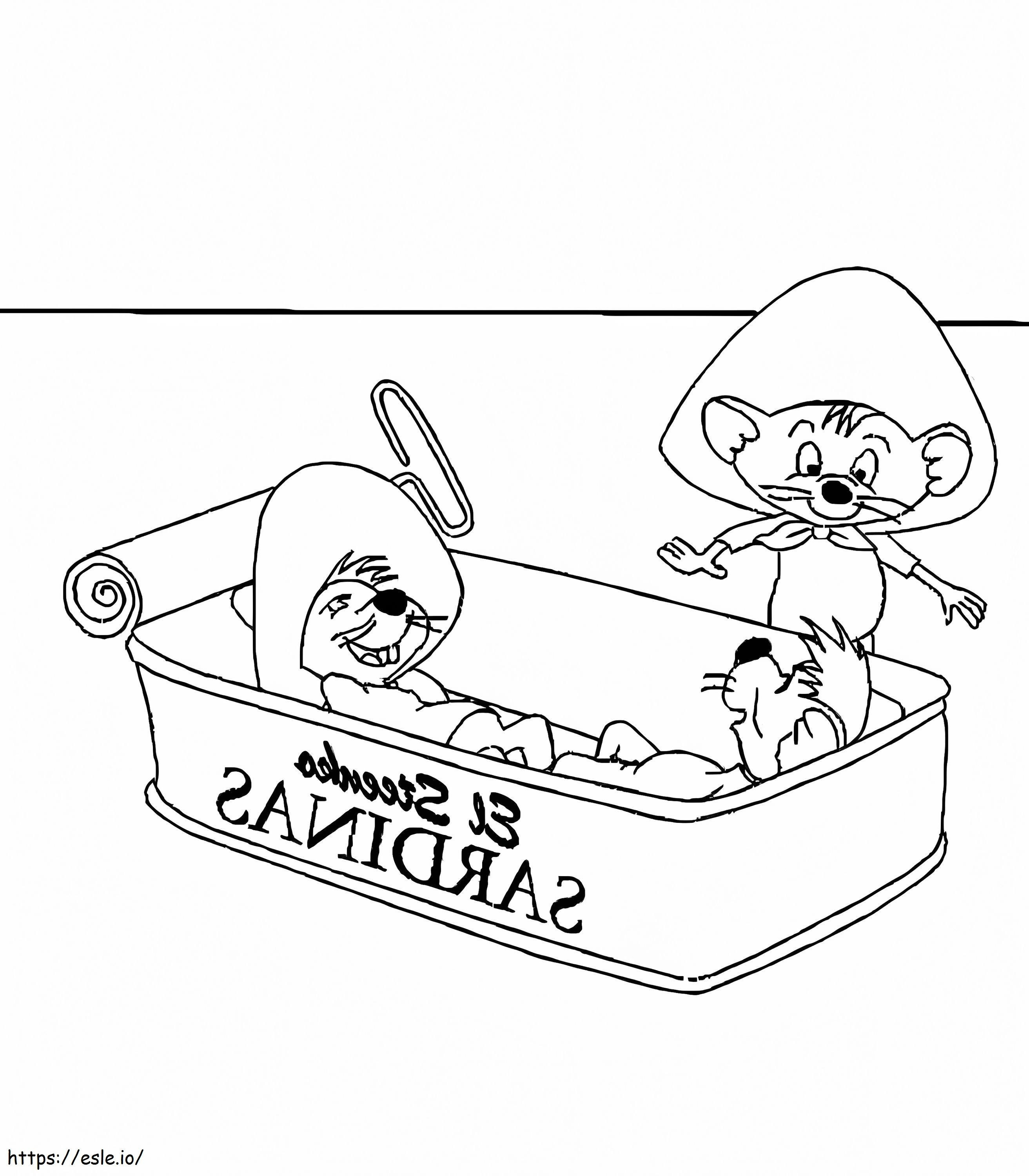 Speedy Gonzales And Friends coloring page