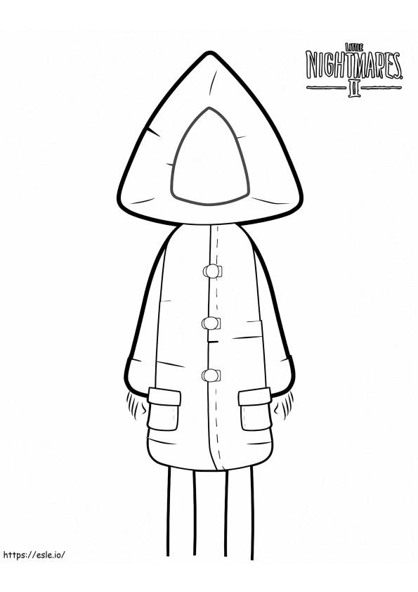 Character Six Little Nightmares coloring page