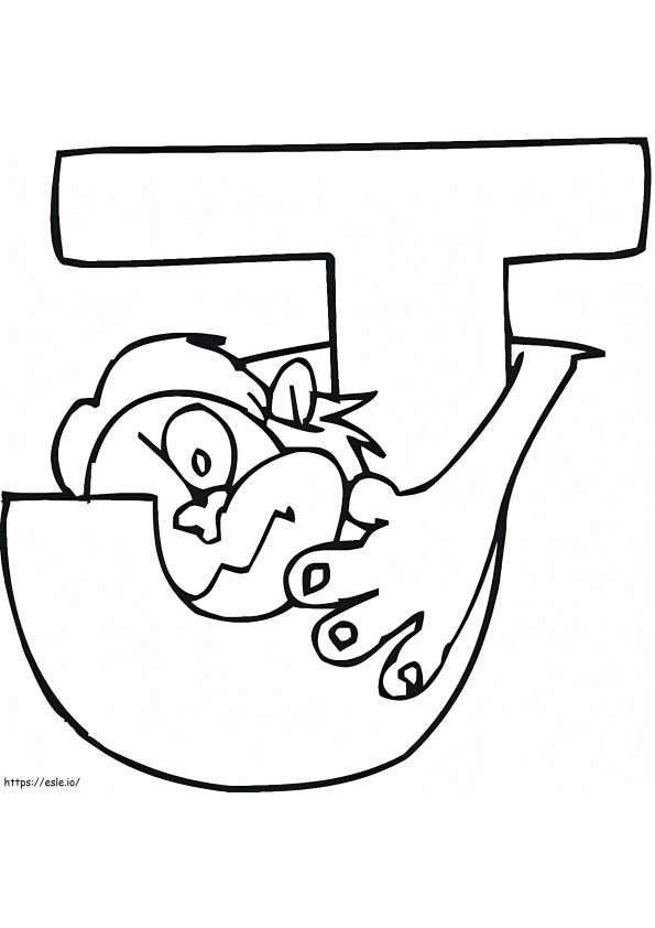 Lettera J mono