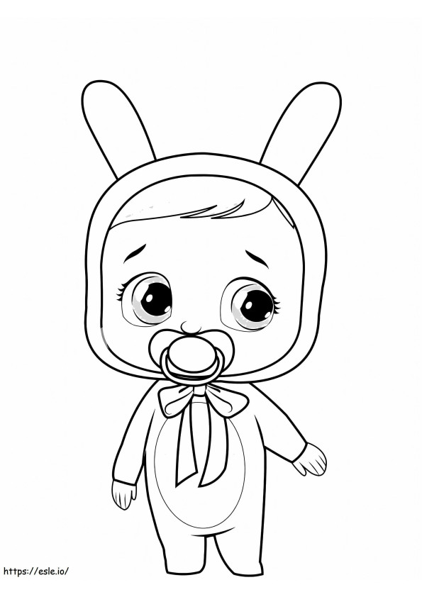 Baby Coney coloring page