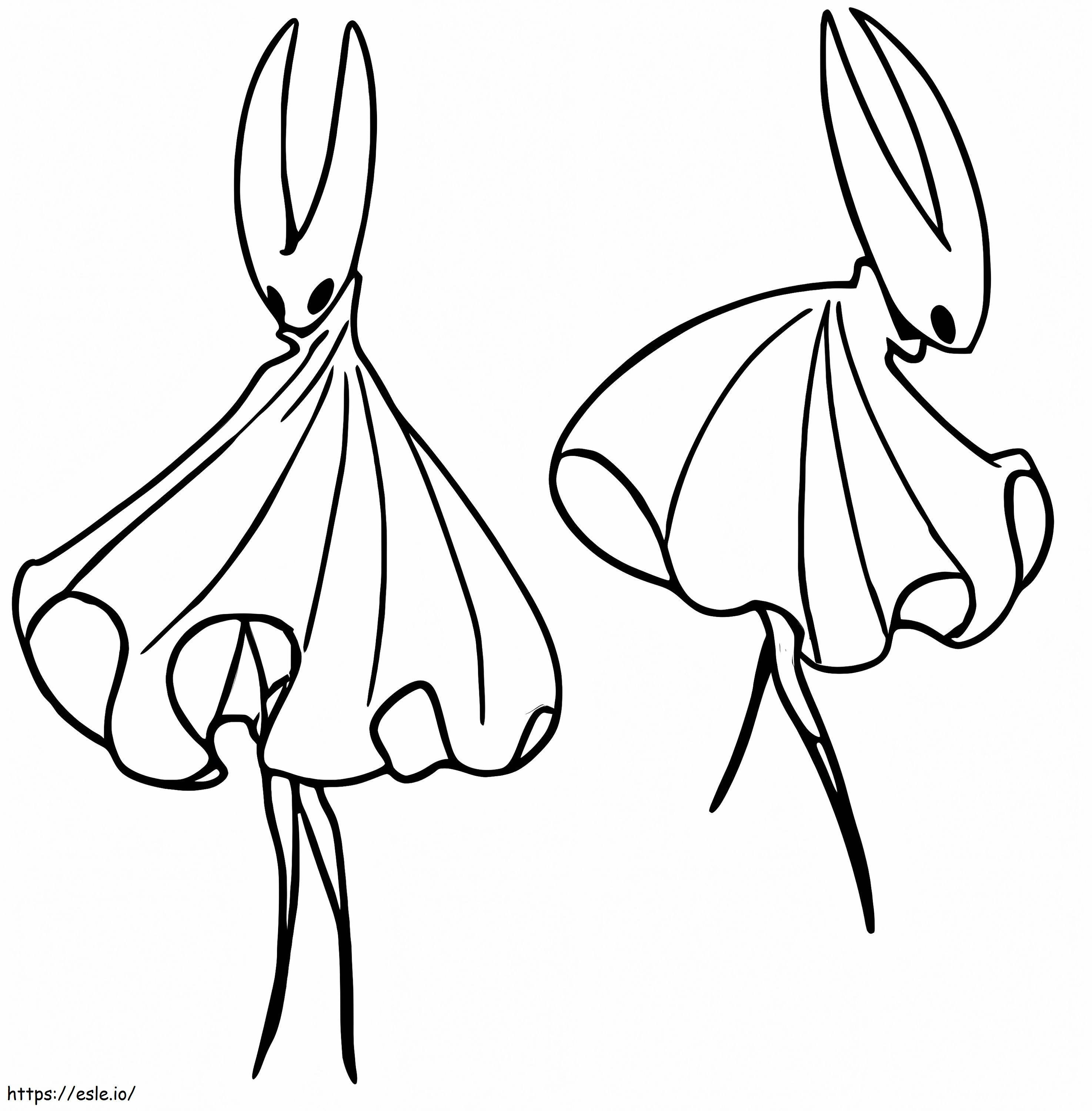 Hollow Knight To Print coloring page