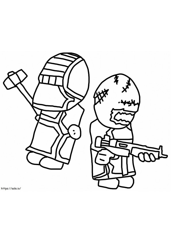 Print Madness Combat coloring page