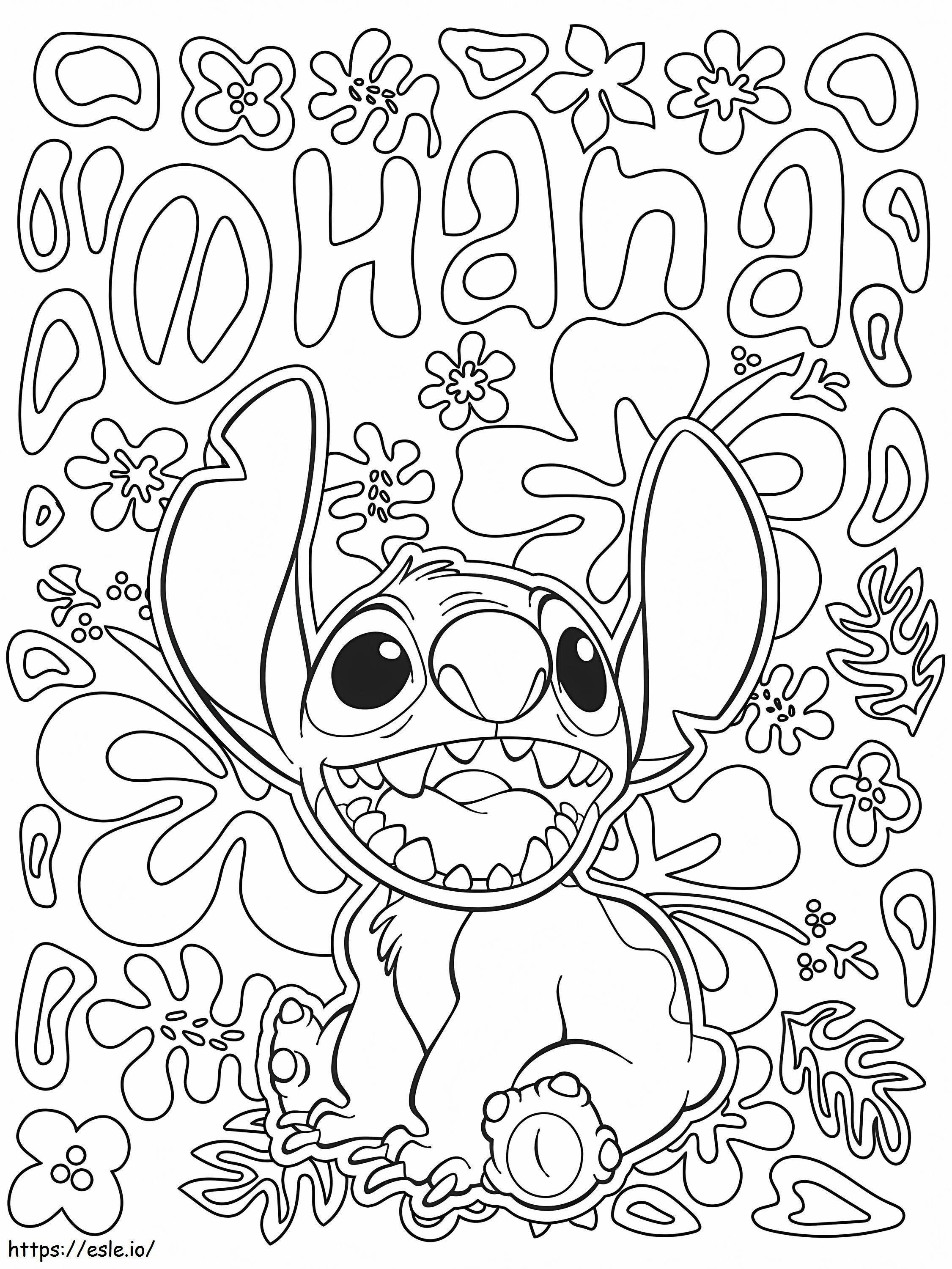 Work coloring page