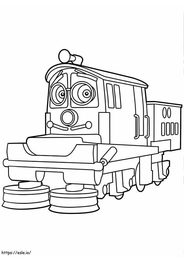 Irving From Chuggington coloring page