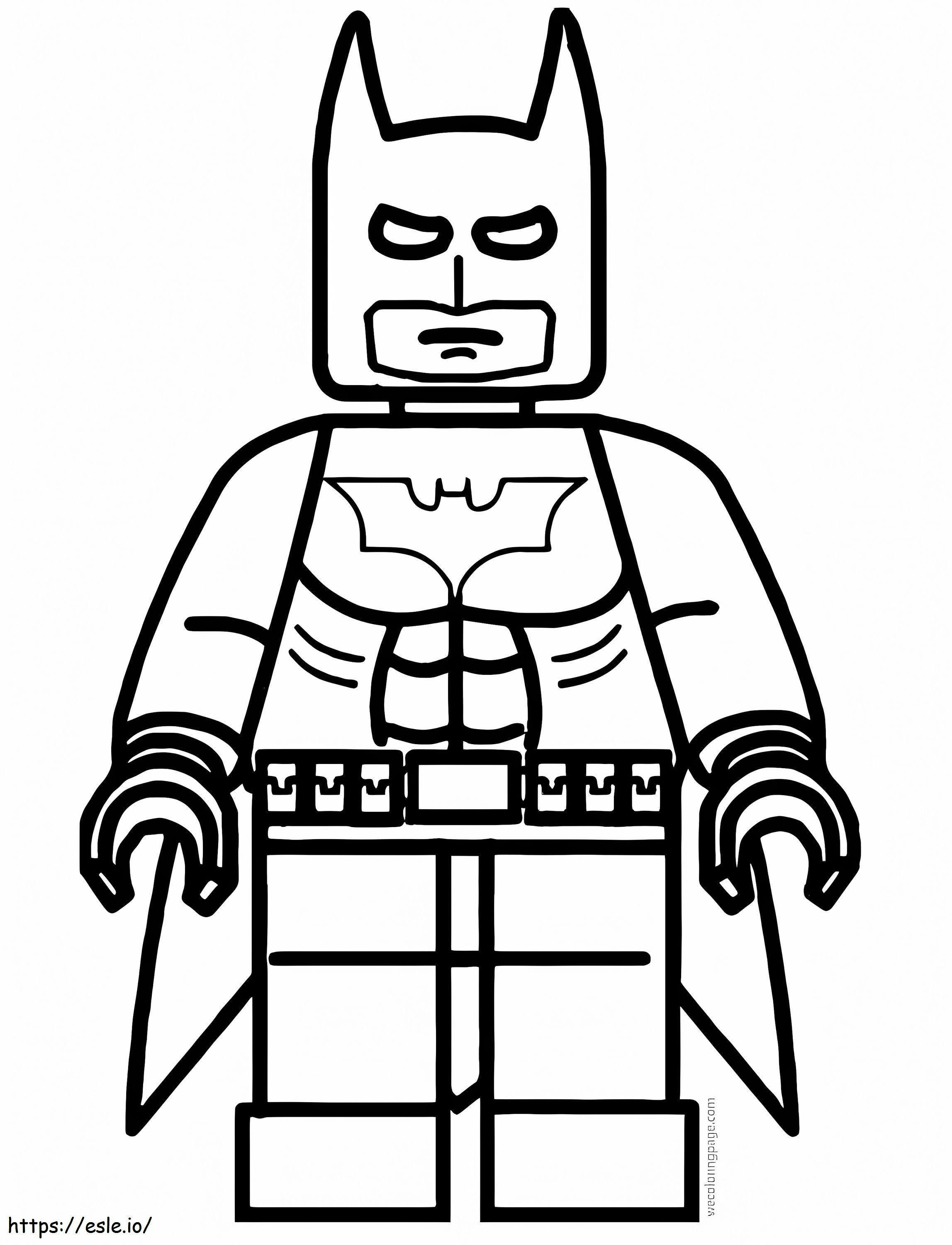 Coloriage Cool Lego Batman à imprimer dessin