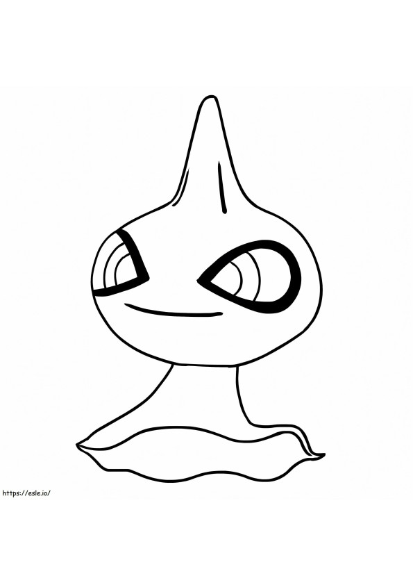 Shuppet coloring page