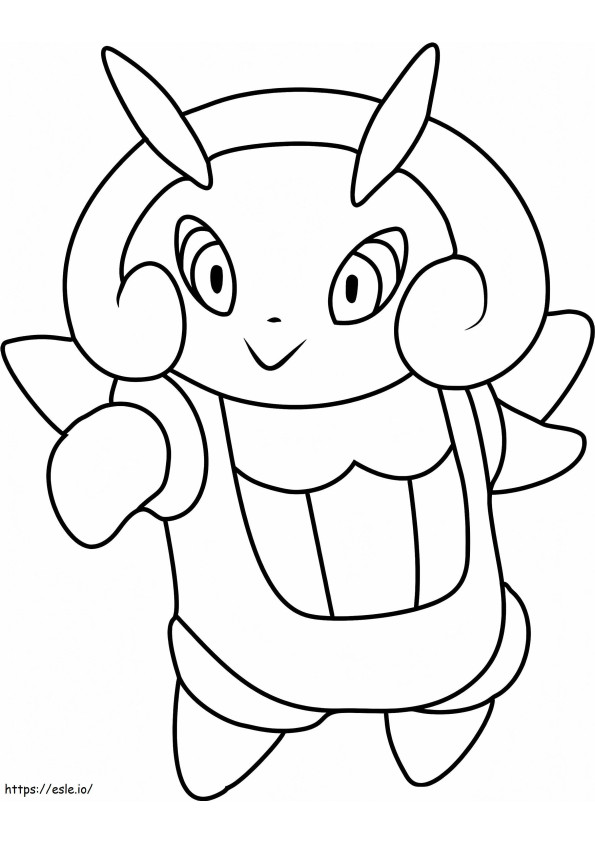 Coloriage Pokémon Illumine Gen 3 à imprimer dessin