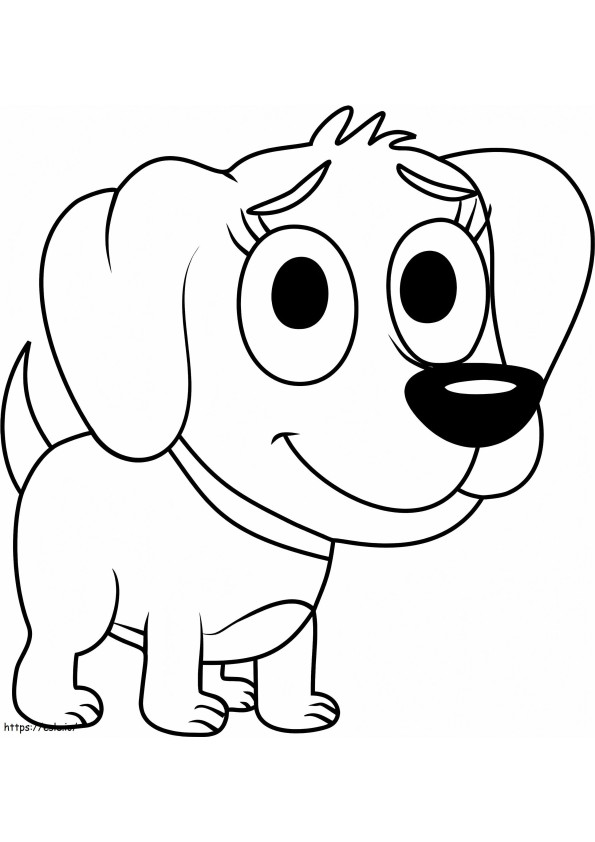 Poopsie From Pound Puppies coloring page