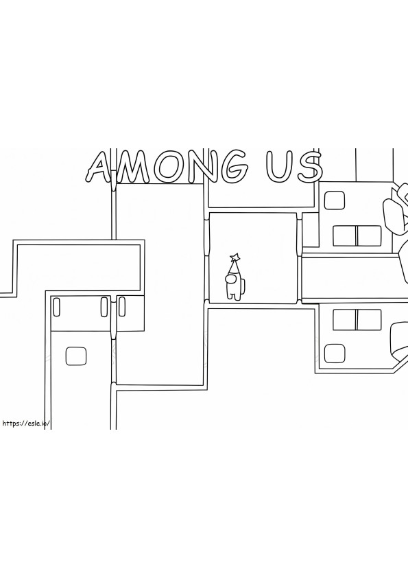 Among Us 28 1024X705 coloring page