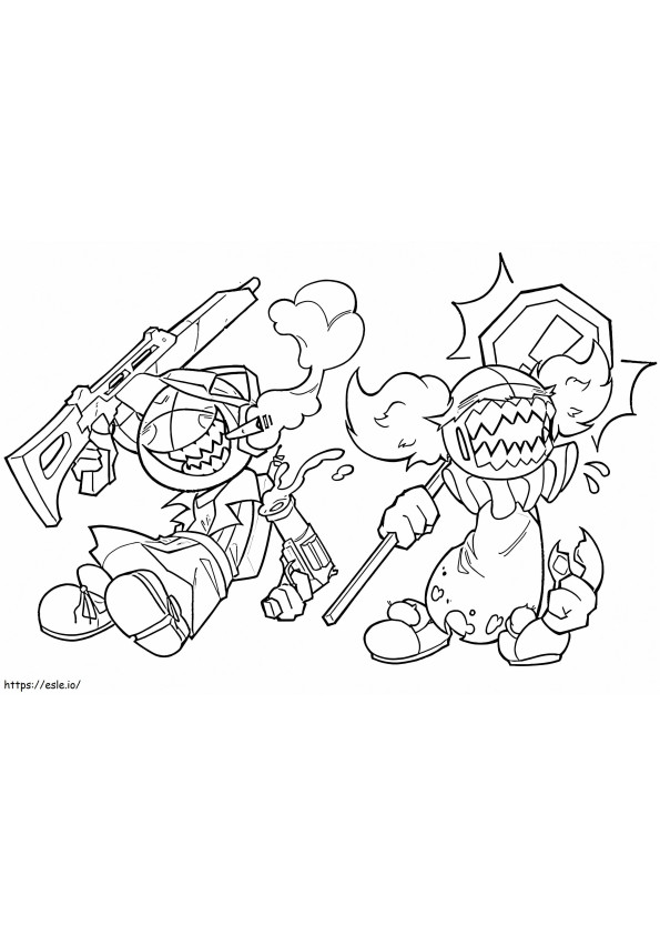 Free Printable Madness Combat coloring page