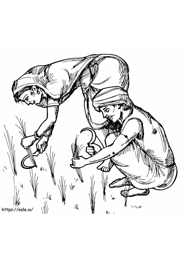 Pongal 9 coloring page