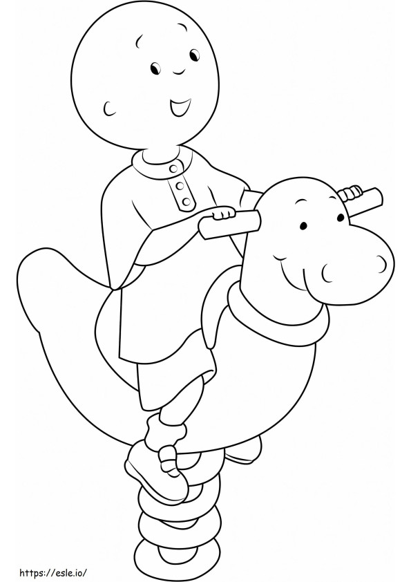 1530755558 Happy Cailloua4 coloring page