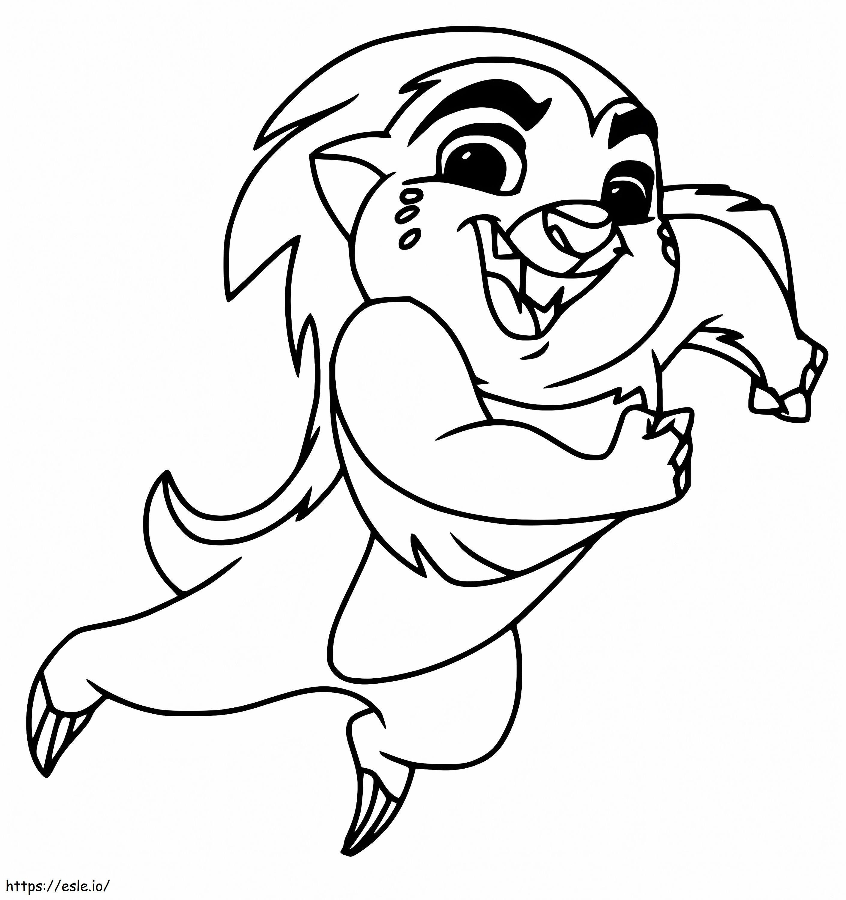 Bunga From The Lion Guard coloring page