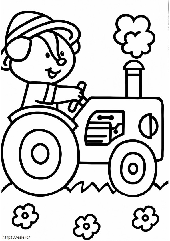 Cute Tractor