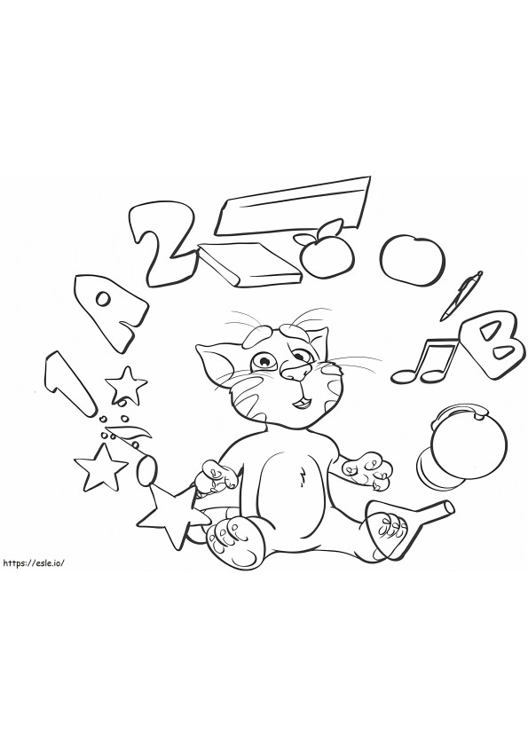 Time To Learn Tone coloring page