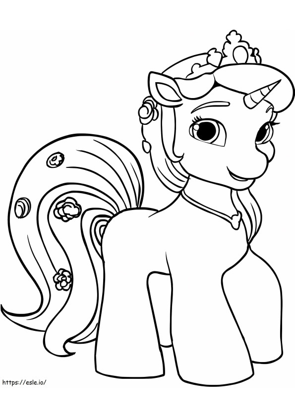 Rose From Filly Funtasia coloring page