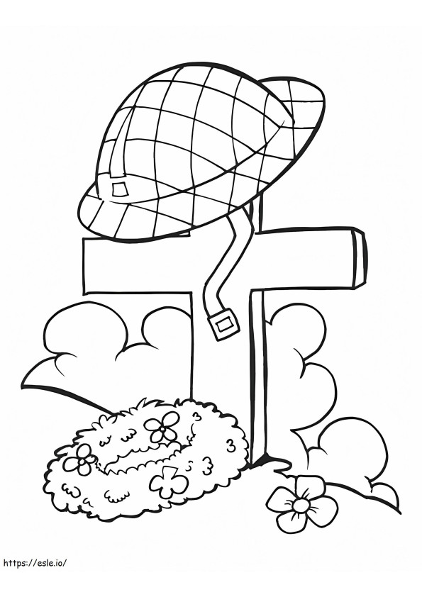 Memorial Day 13 coloring page