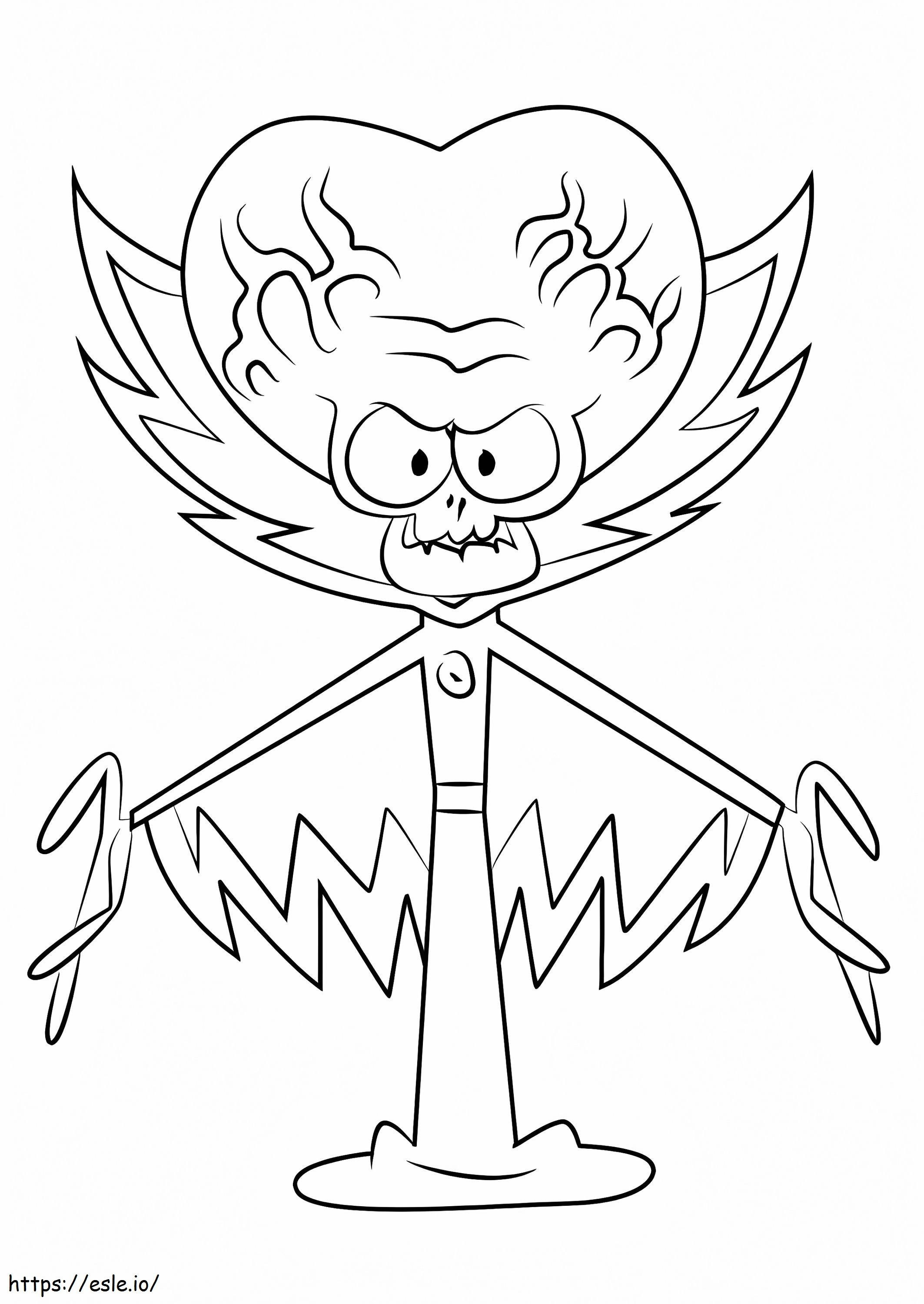 Zorp From Atomic Puppet coloring page
