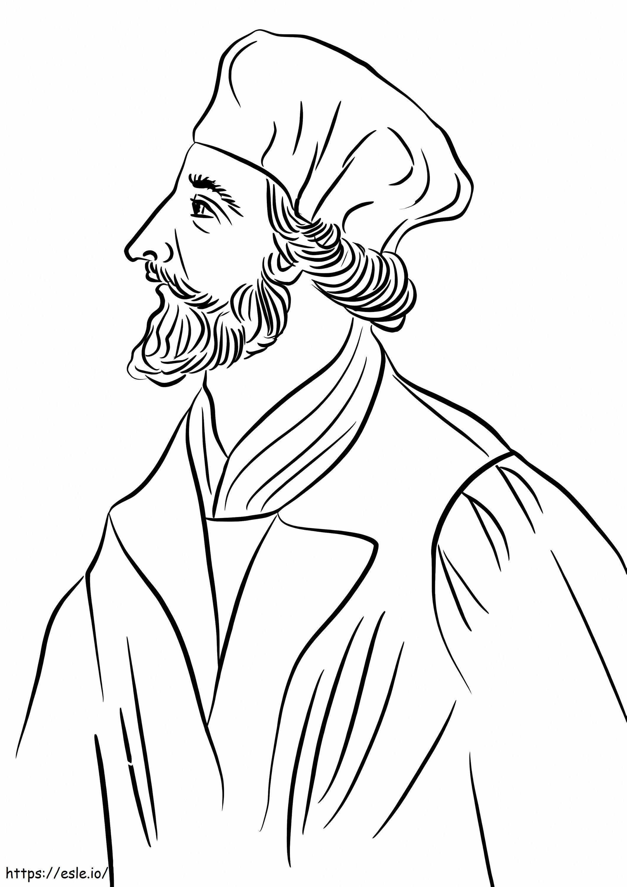 John House coloring page