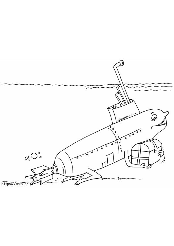 U-Boot 6 ausmalbilder