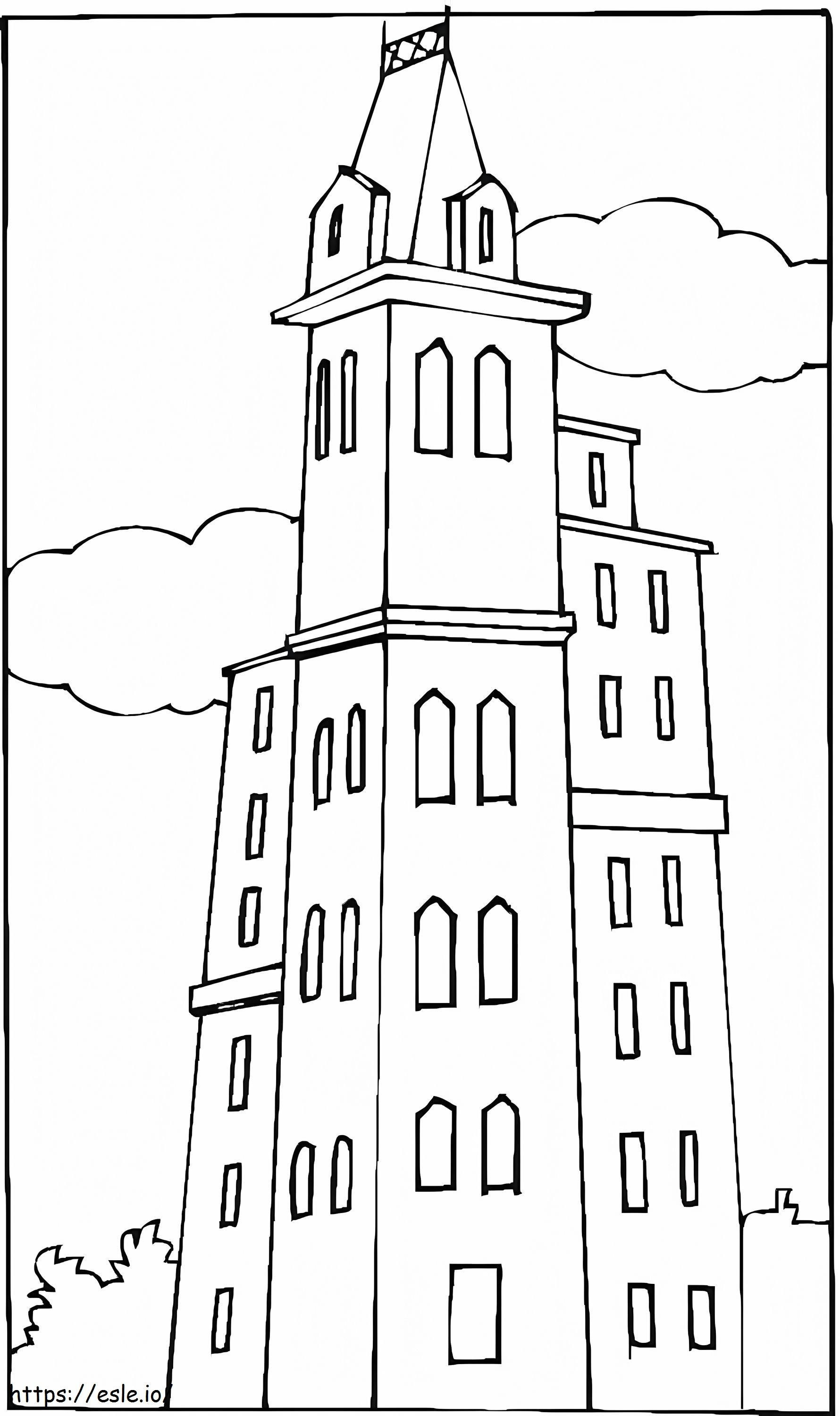 London Penthouses coloring page