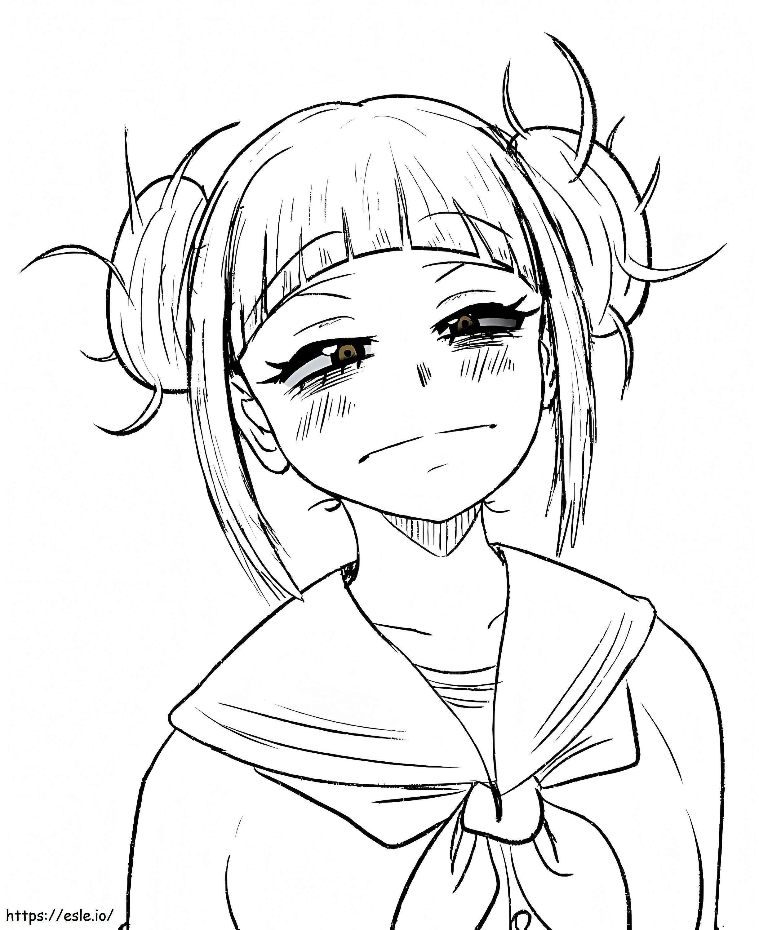 Toga Himiko 6 coloring page