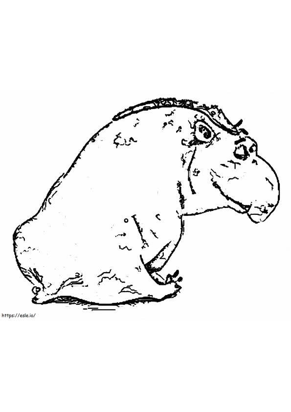 Vaca From Ainbo coloring page