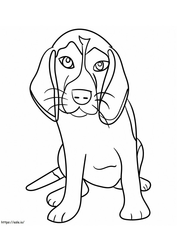 Awesome Dog coloring page