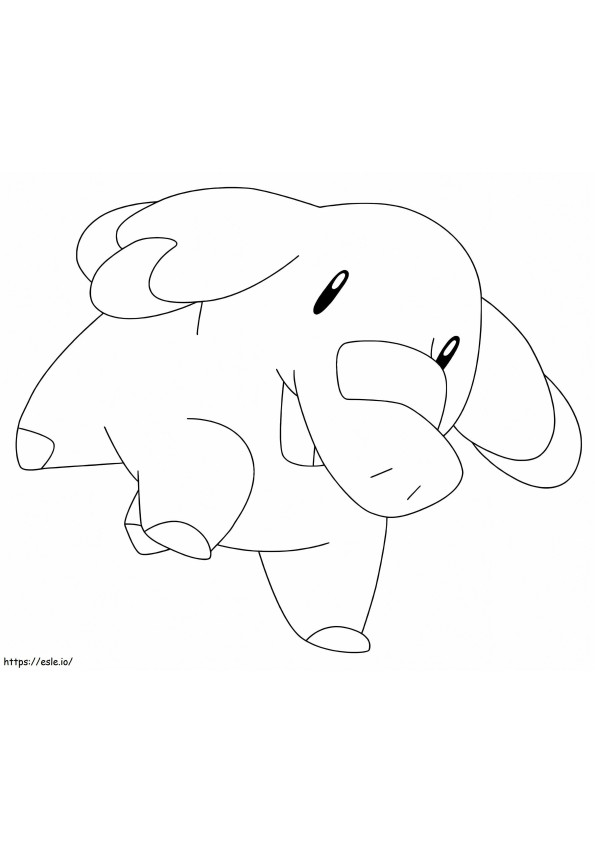 Happy Phanpy Pokemon