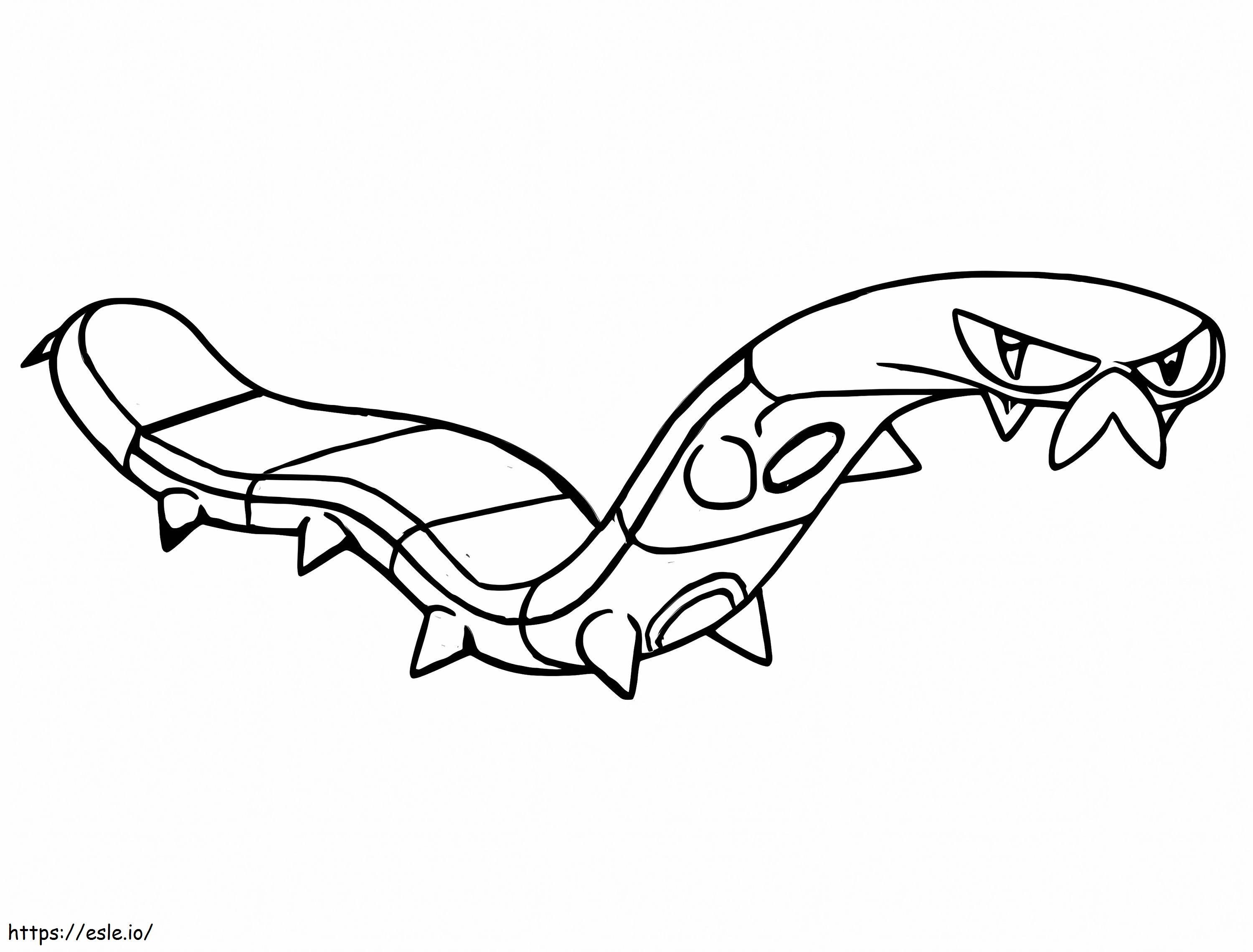 Sizzlipede Pokemon coloring page